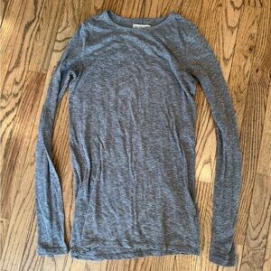 Free People Intimately Grey Longsleeve
